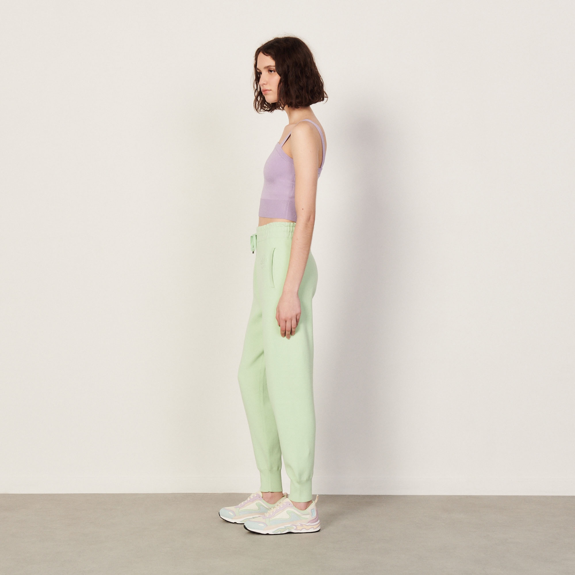 Knit jogging bottoms - 4