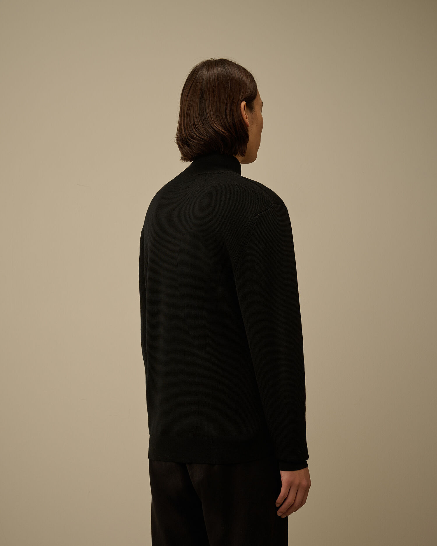 Re-Wool Full Zip Lens Cardigan - 4