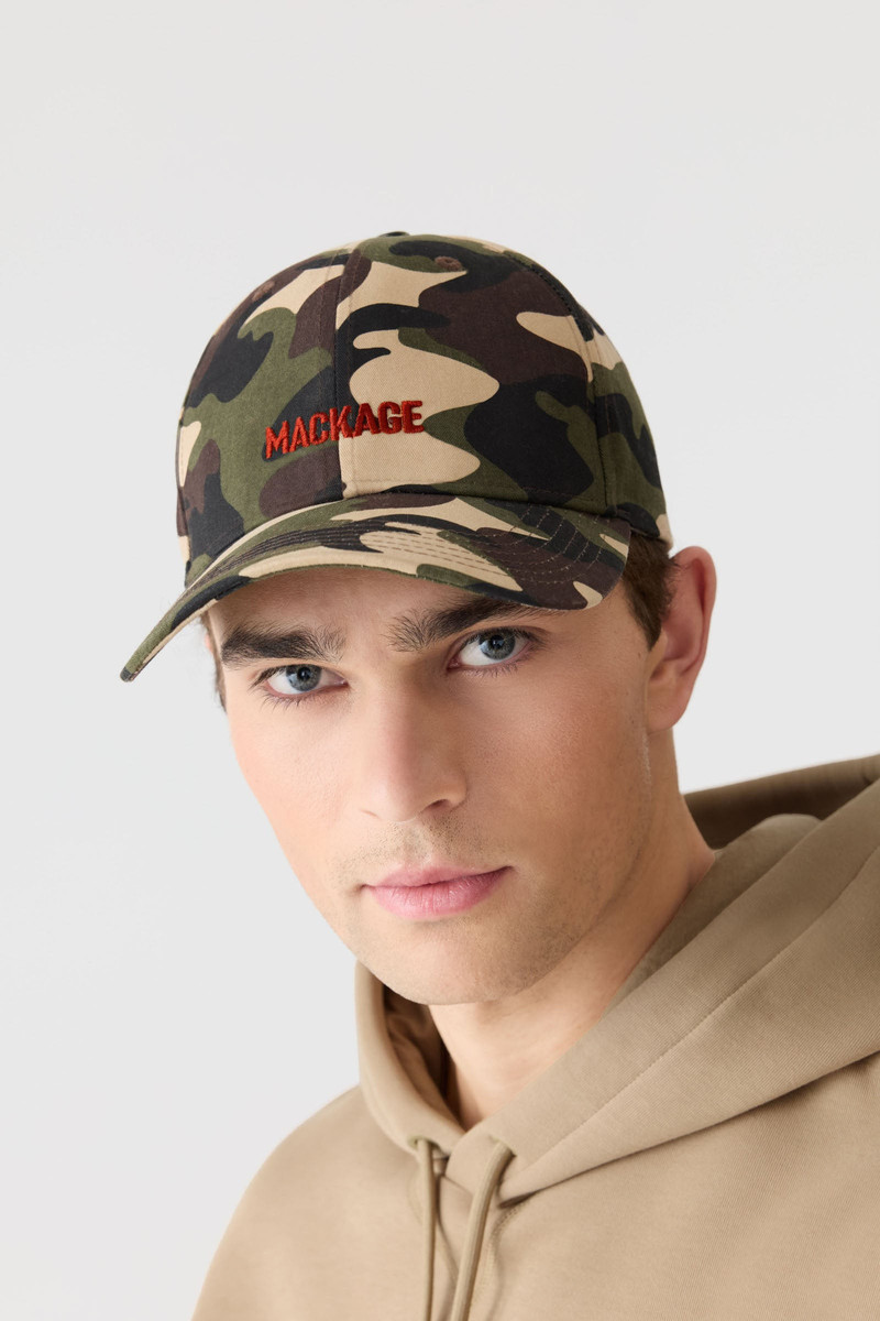 ANDERSON-CAMO Wool Camo Logo Baseball Cap 3