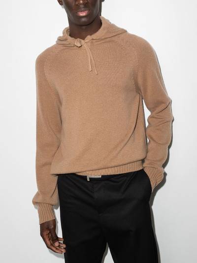 TOM FORD cashmere drawstring hoodie outlook