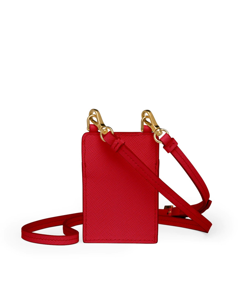 Saffiano leather earphone case 4