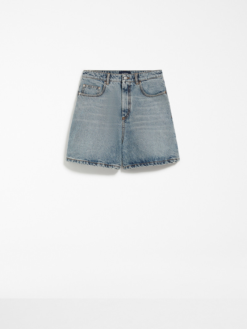OVALE Denim Bermuda shorts 1