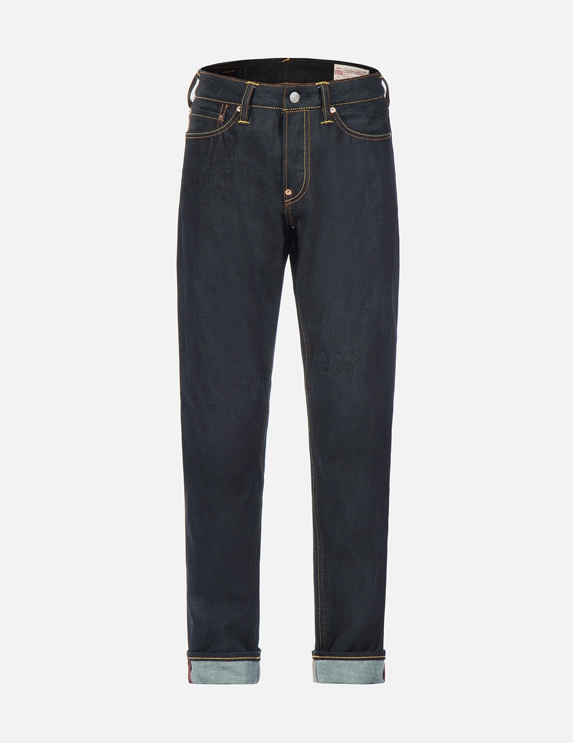 MONOGRAM EMBOSSED SEAGULL PRINT CARROT FIT JEANS #2017 - 1