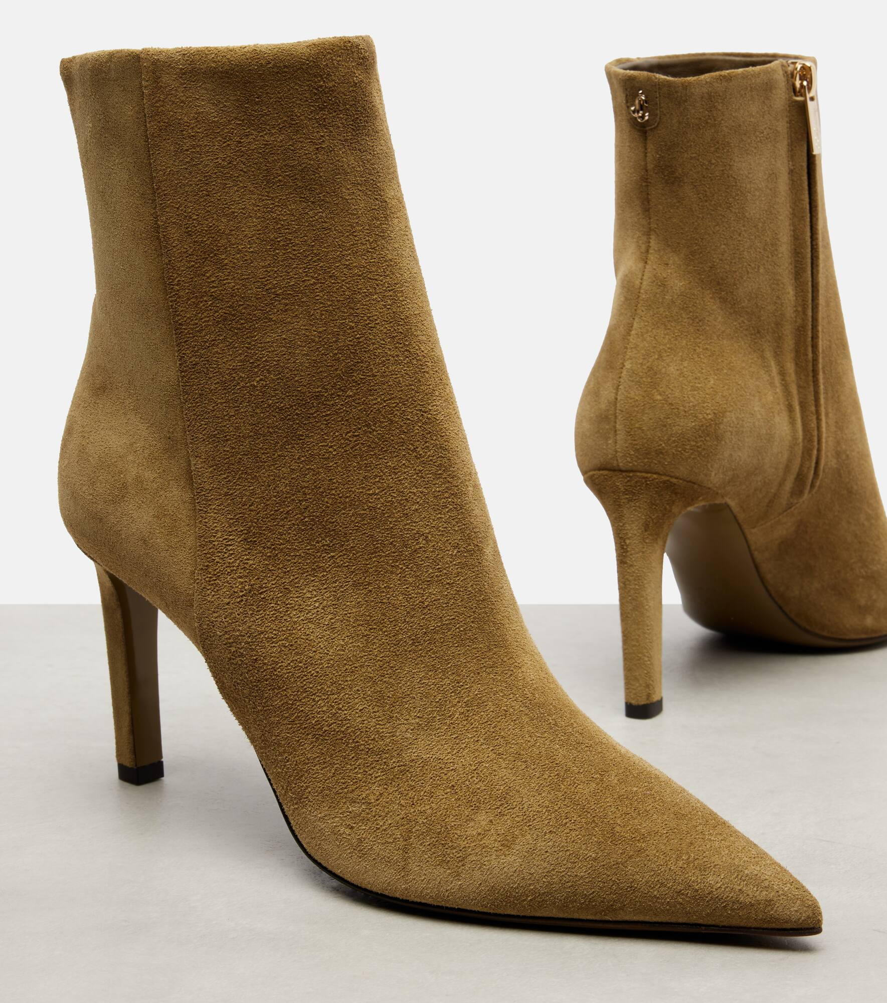 Frankie 85 suede ankle boots - 5