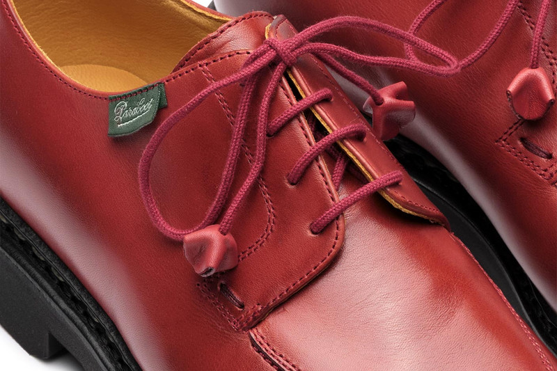 Veley Red Silk - Rubber Sole 6