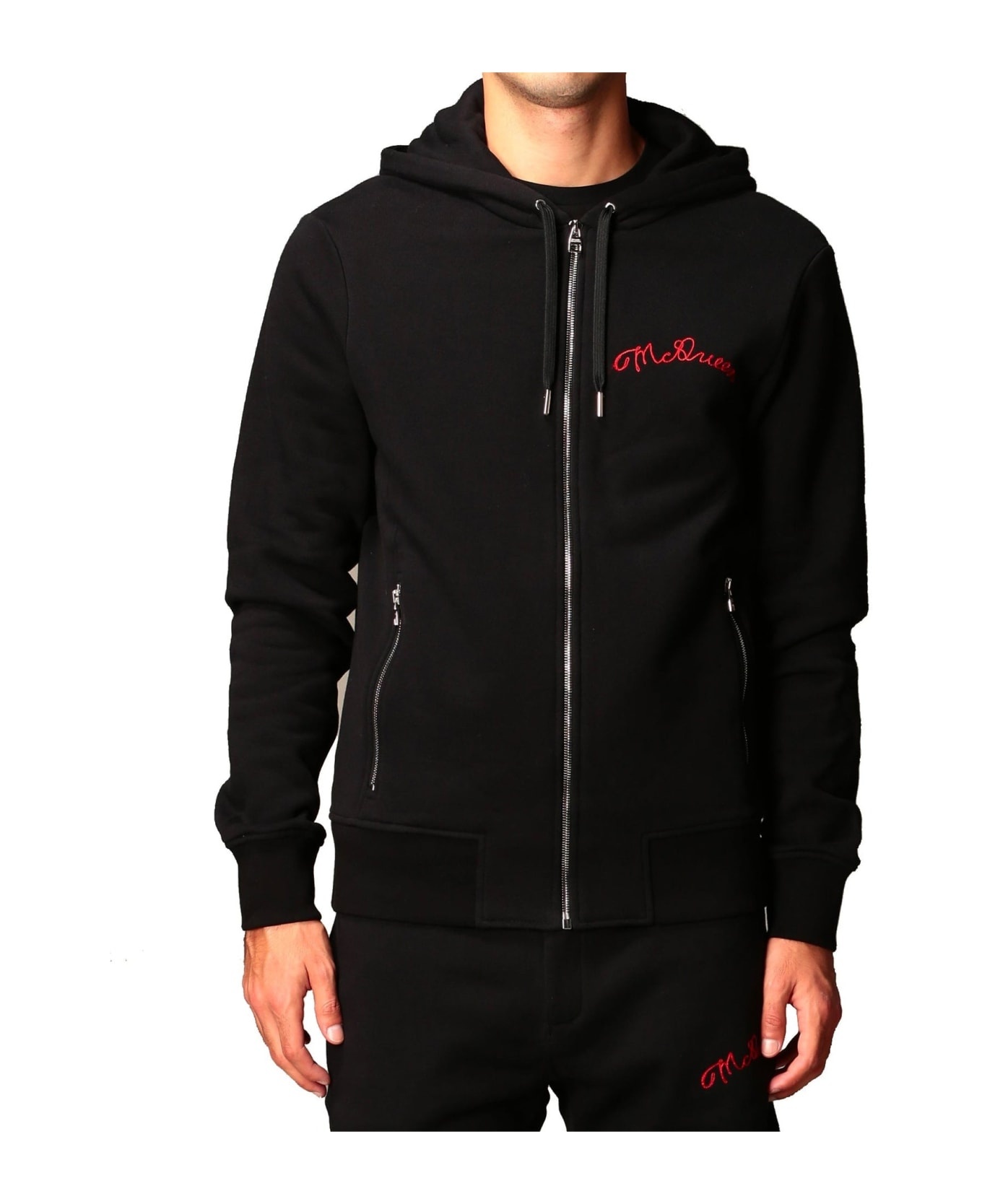 Hooded Zipped Sweatshirt - 2