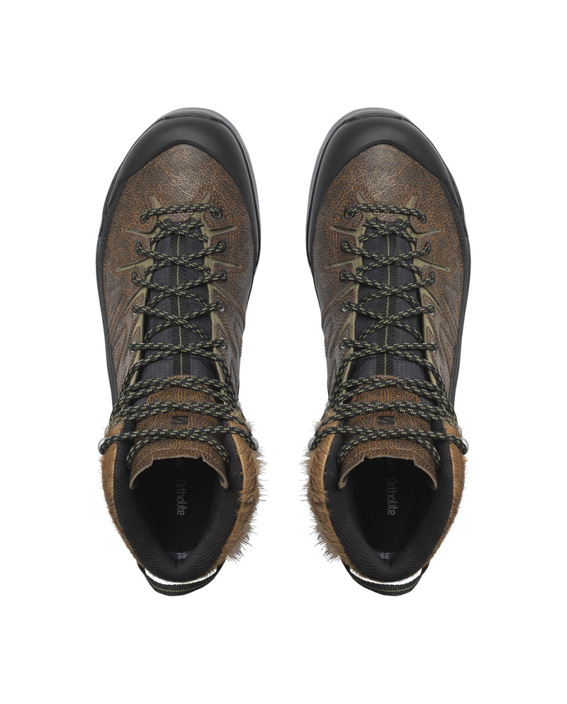 SALOMON X-ALP MID DISTRESSED LEATHER GORE-TEX outlook