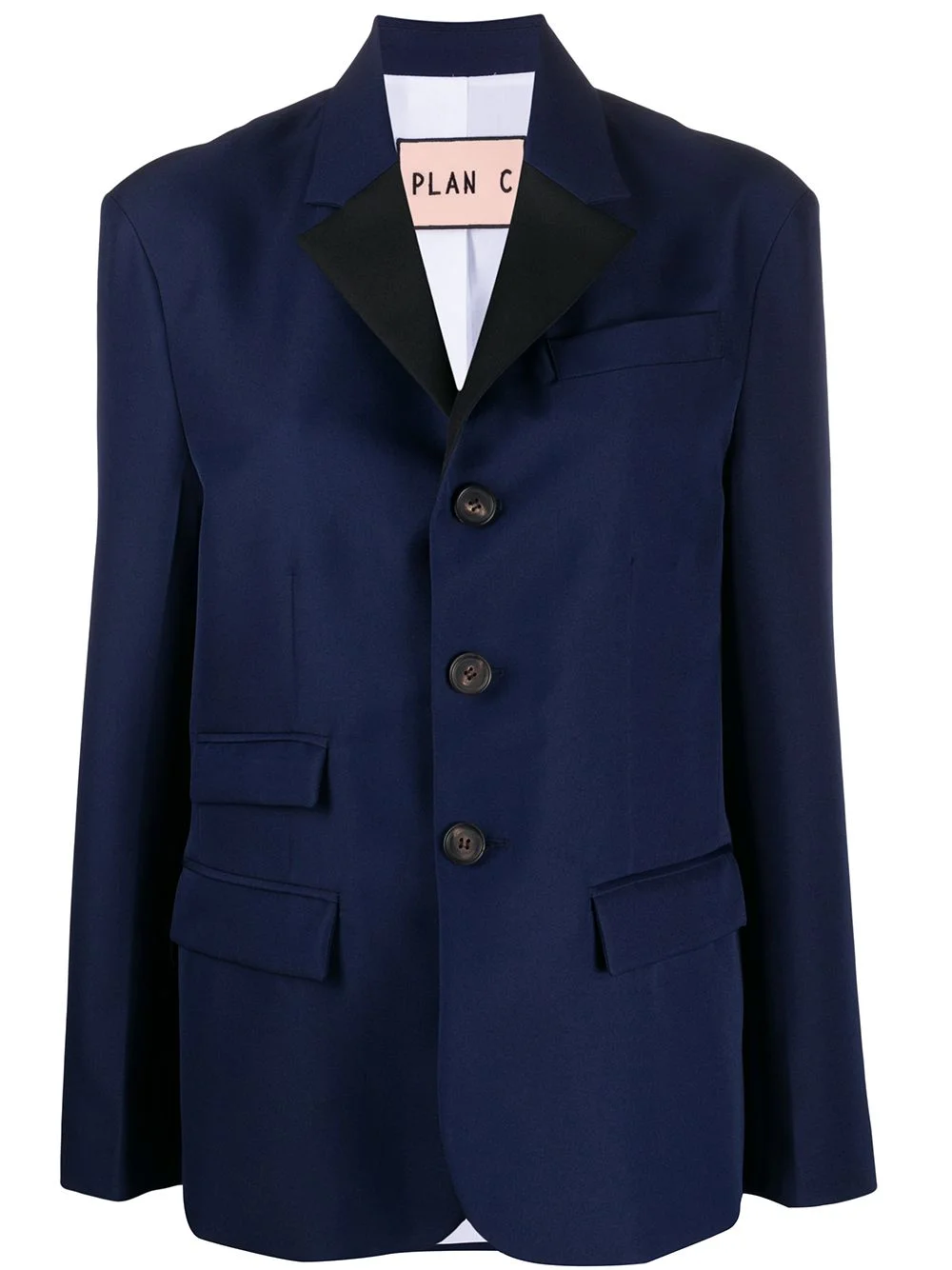 flap pocket blazer - 1