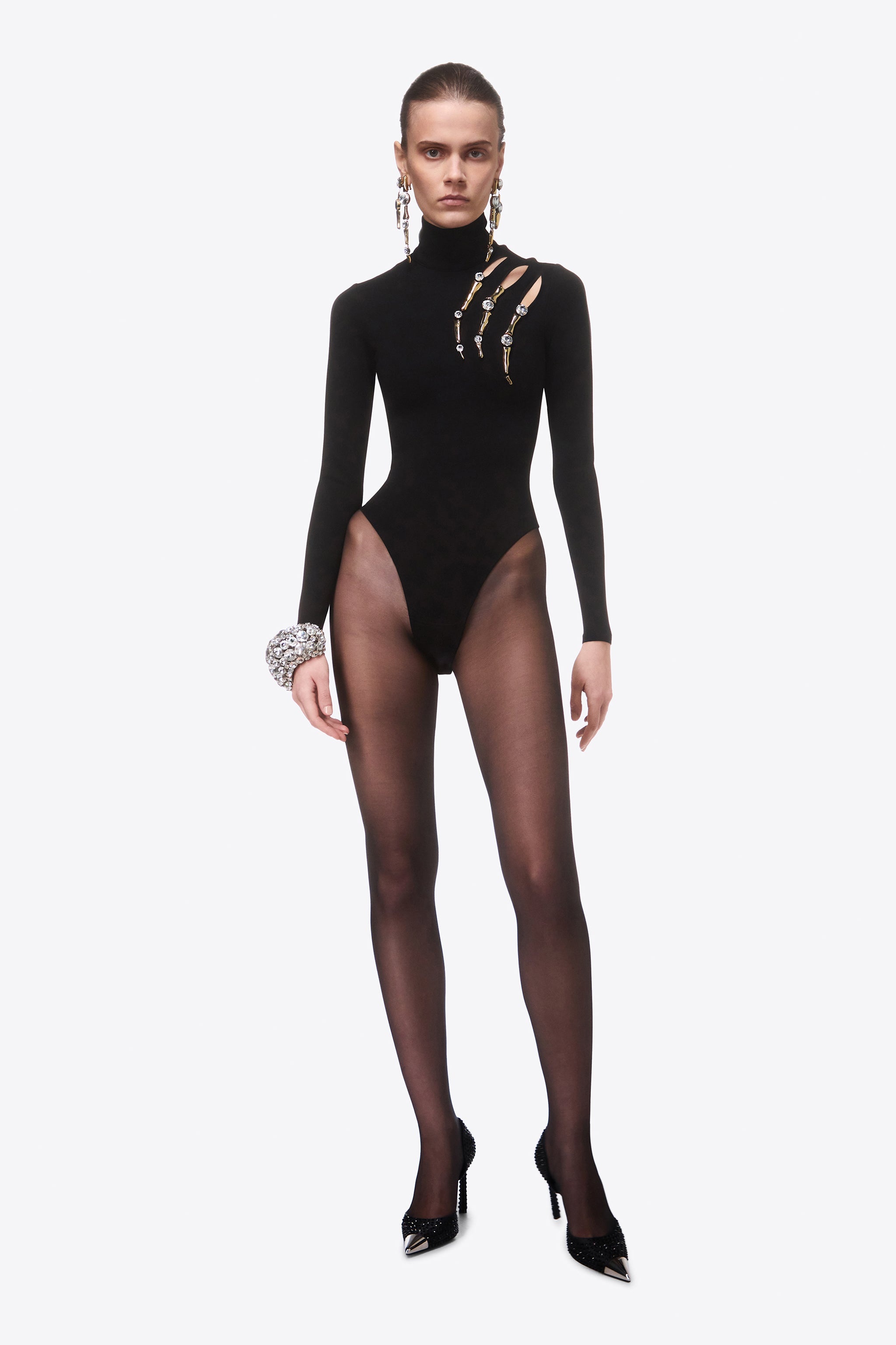 CLAW CUTOUT BODYSUIT - 3