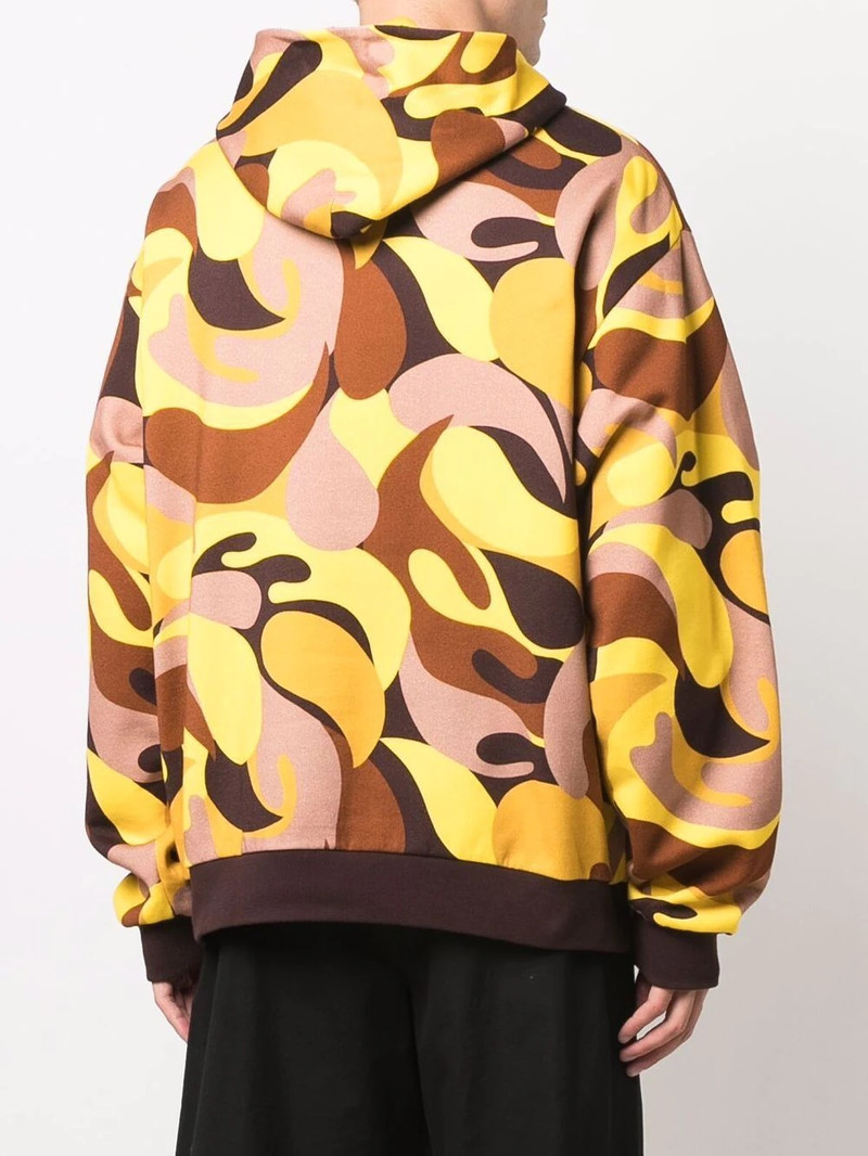 abstract camouflage-print hoodie 4