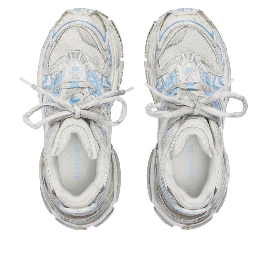 (WMNS) Balenciaga Runner 2.0 'White Blue' 779064W3RXP9041 - 5