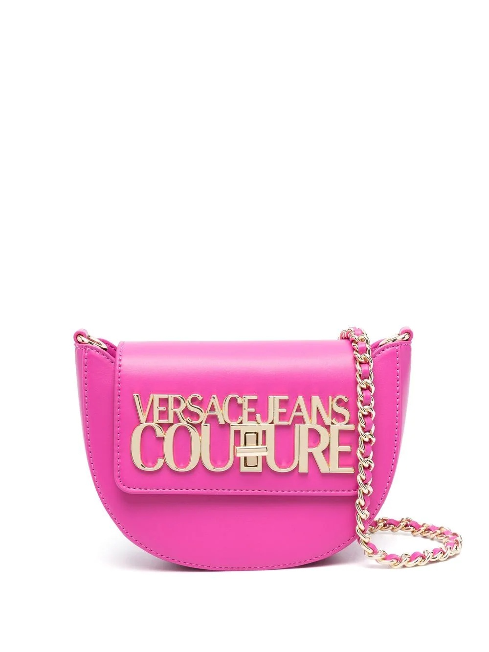 logo-plaque cross-body bag - 1