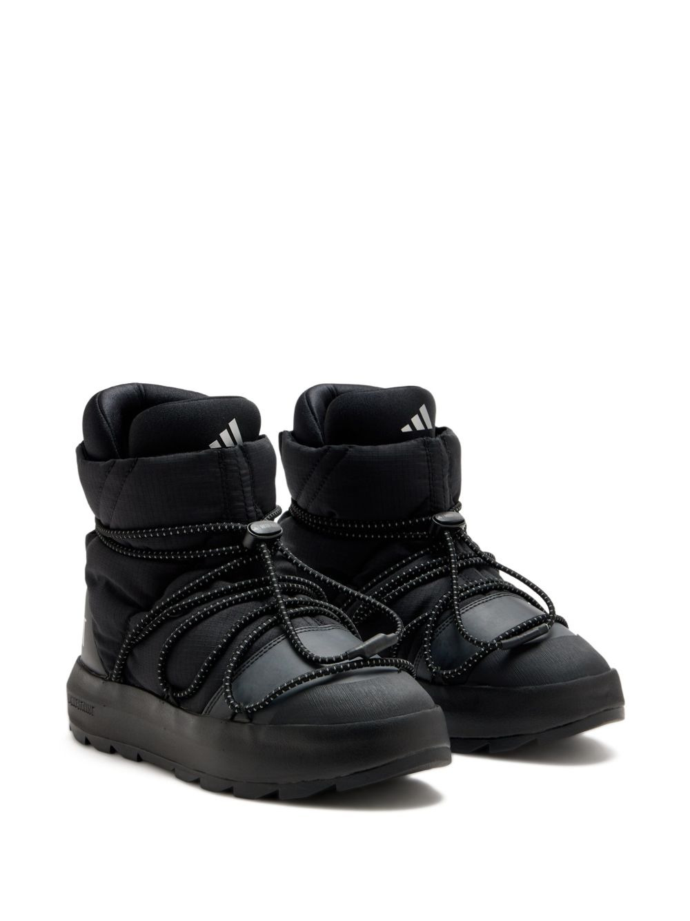 x Moon Boot quilted lace-up boots - 2