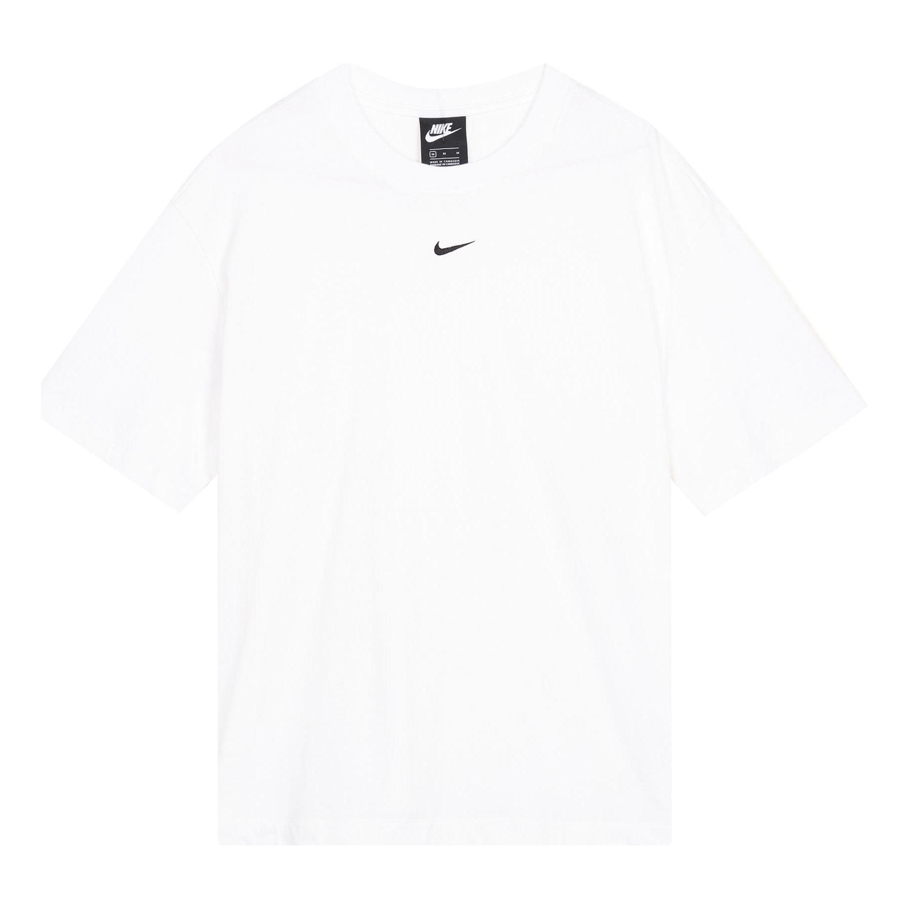 (WMNS) Nike Sportswear Essentials Embroidery Logo 'White' CT2587-100 - 1