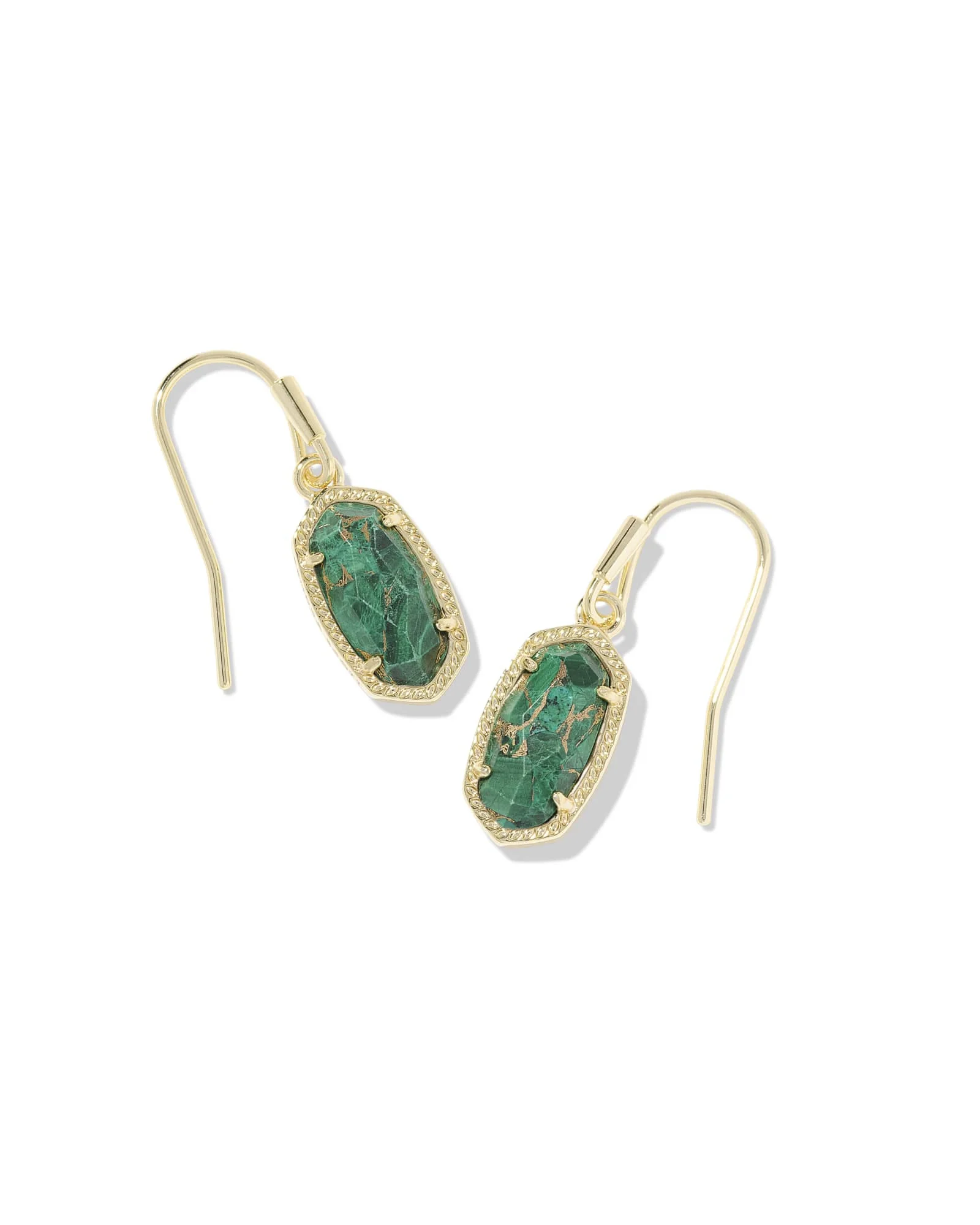 Lee Gold Drop Earrings - 1