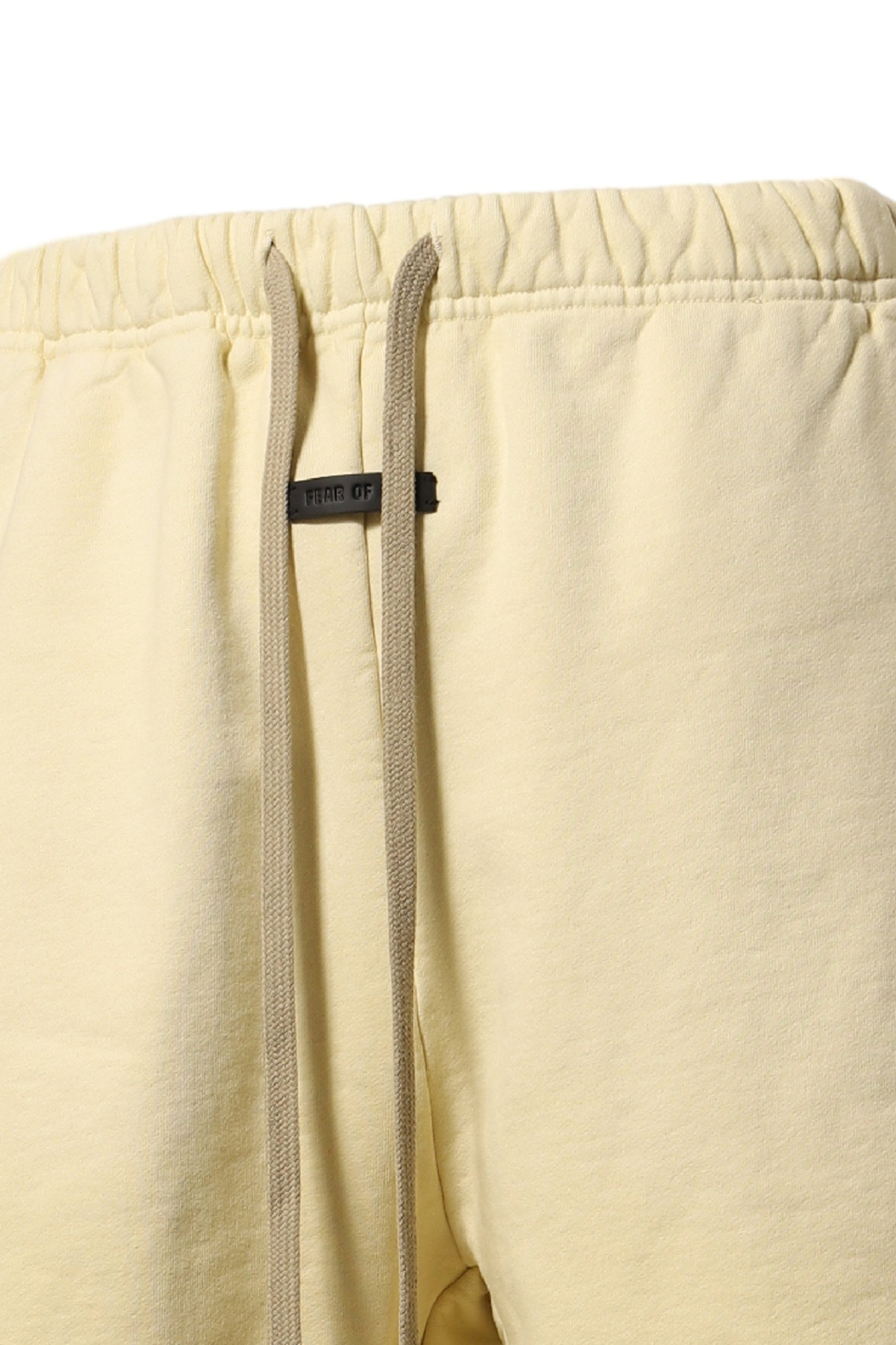 SWEATSHORT / LEMON CREAM - 4