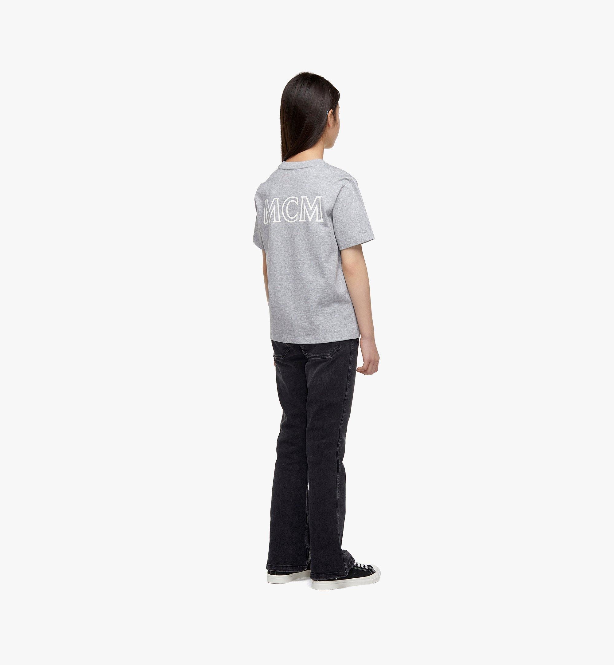 Unisex MCM Essentials Logo T-Shirt in Organic Cotton - 4
