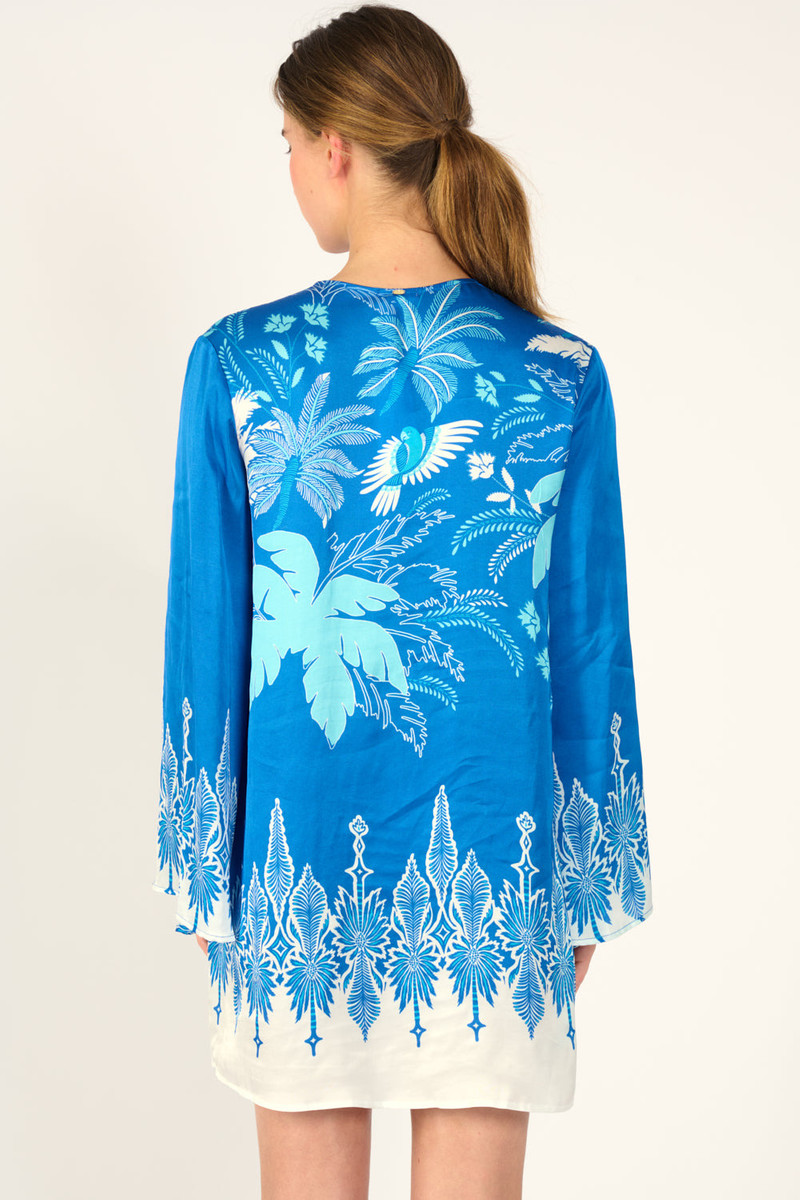 Mini Dress Gia - Blue Canopy 5
