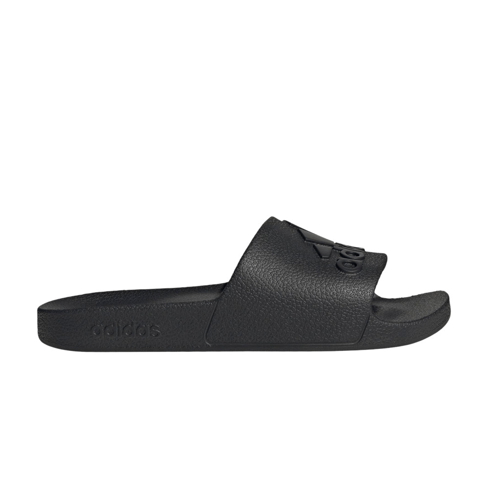 Adilette Aqua Slides 'Core Black' - 1