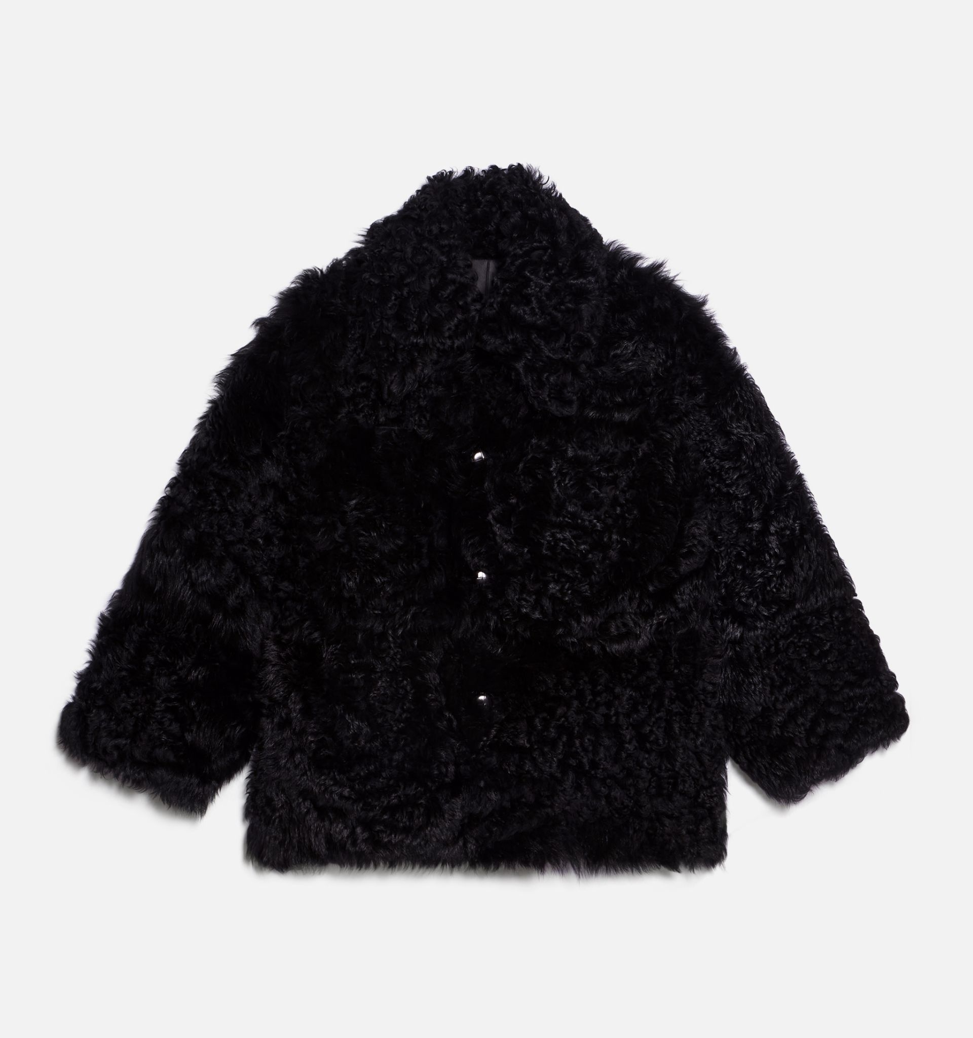 Shirt Coat In Shearling - 2