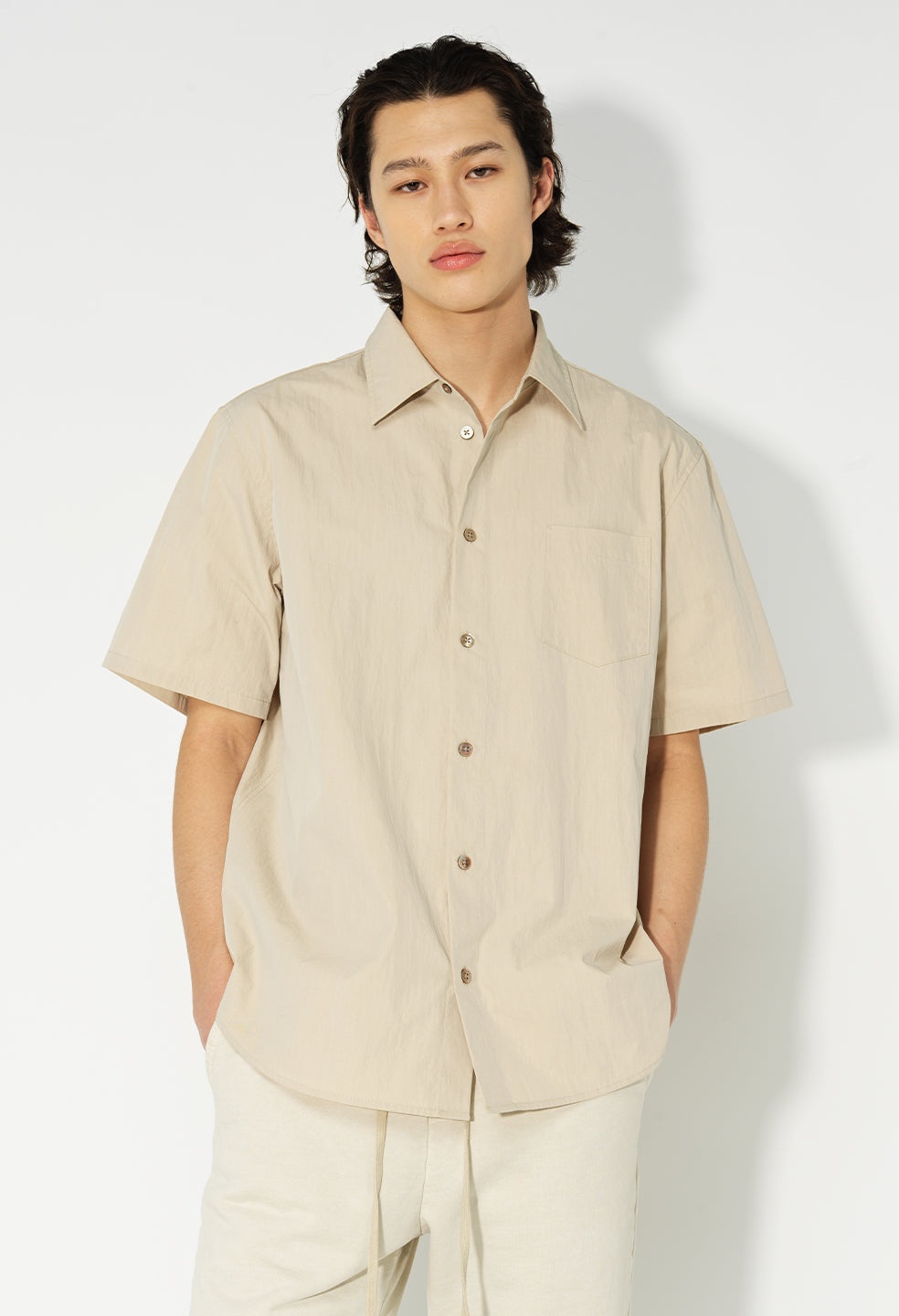 SS CLOAK BUTTON UP - 7