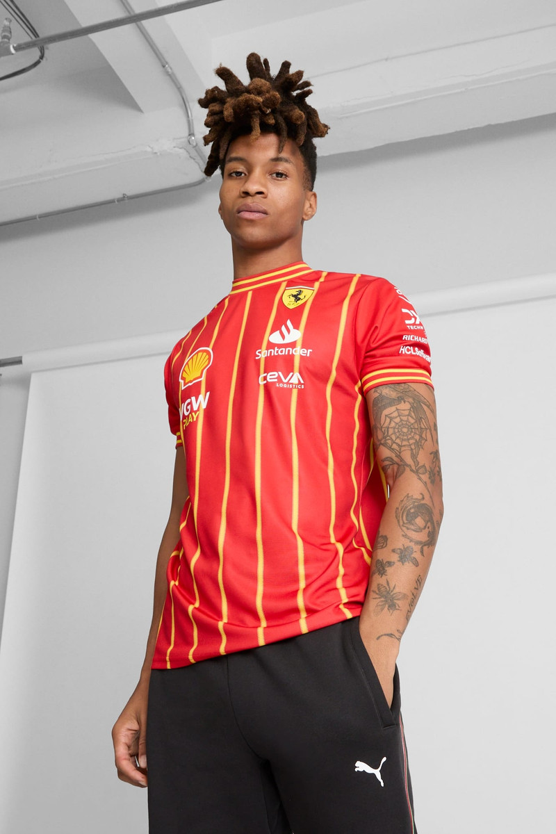 PUMA Scuderia Ferrari Team Men's Soccer Jersey outlook