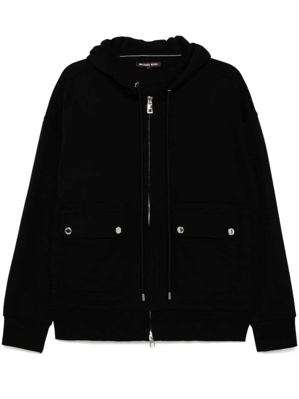 zip-up hooded jacket - 1