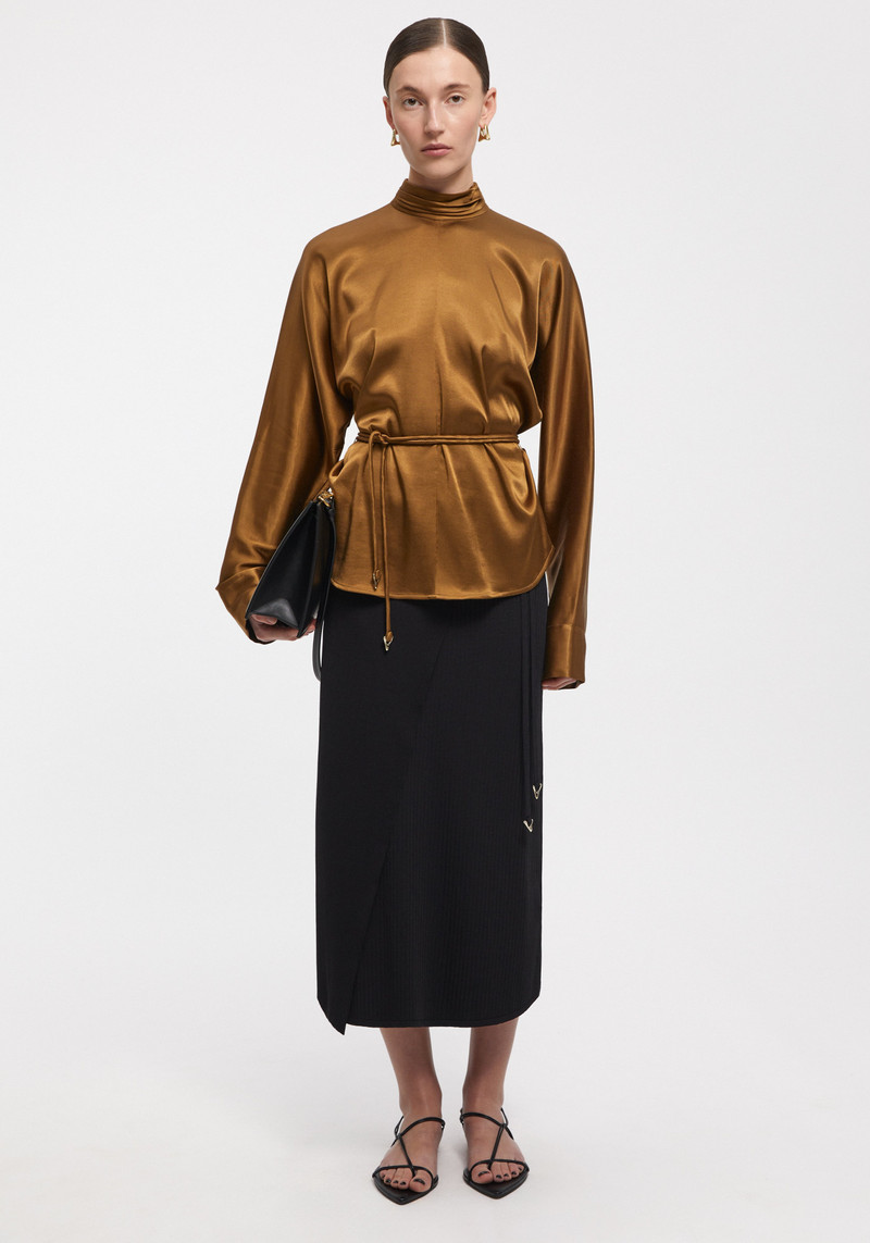 MAR Satin turtleneck 3