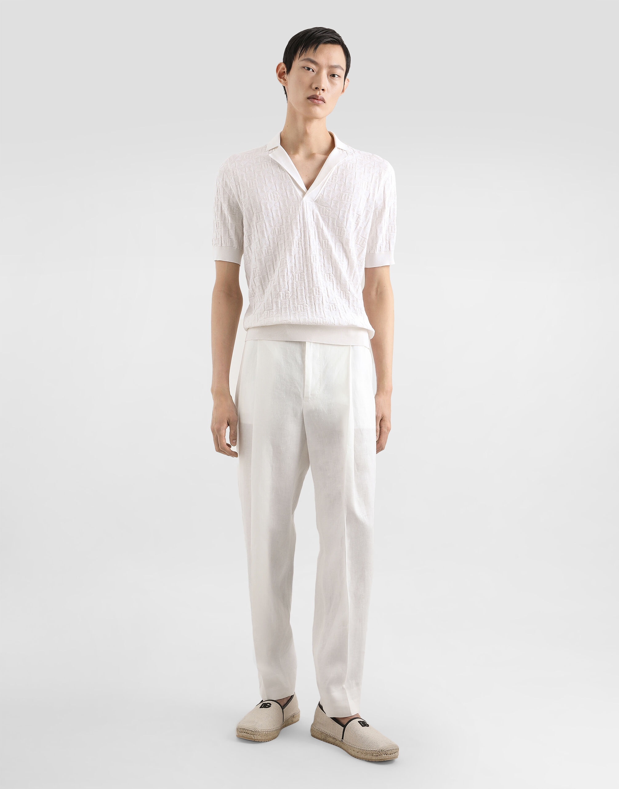 Satin silk polo shirt - 2