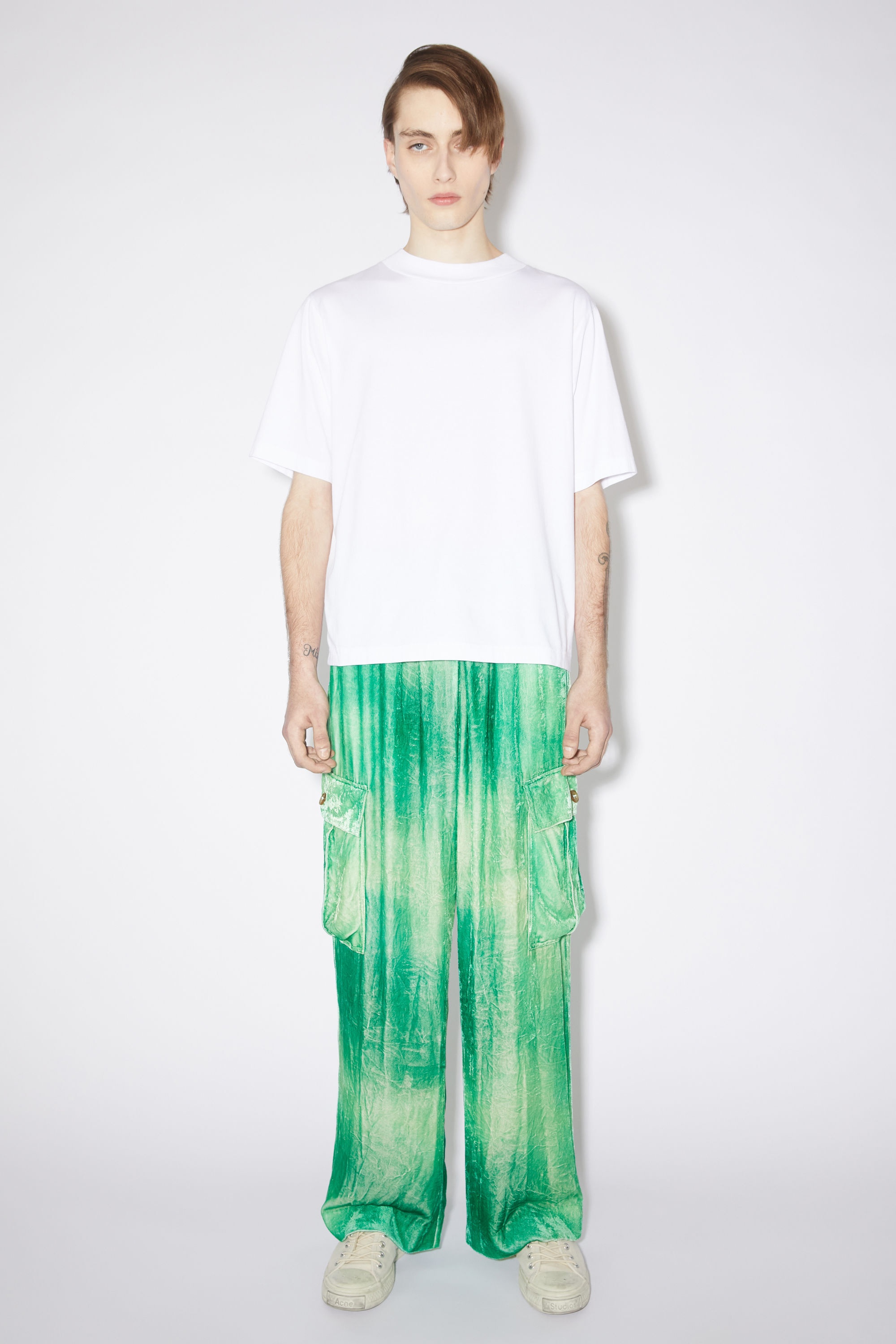 Cargo trousers - Jade green - 7