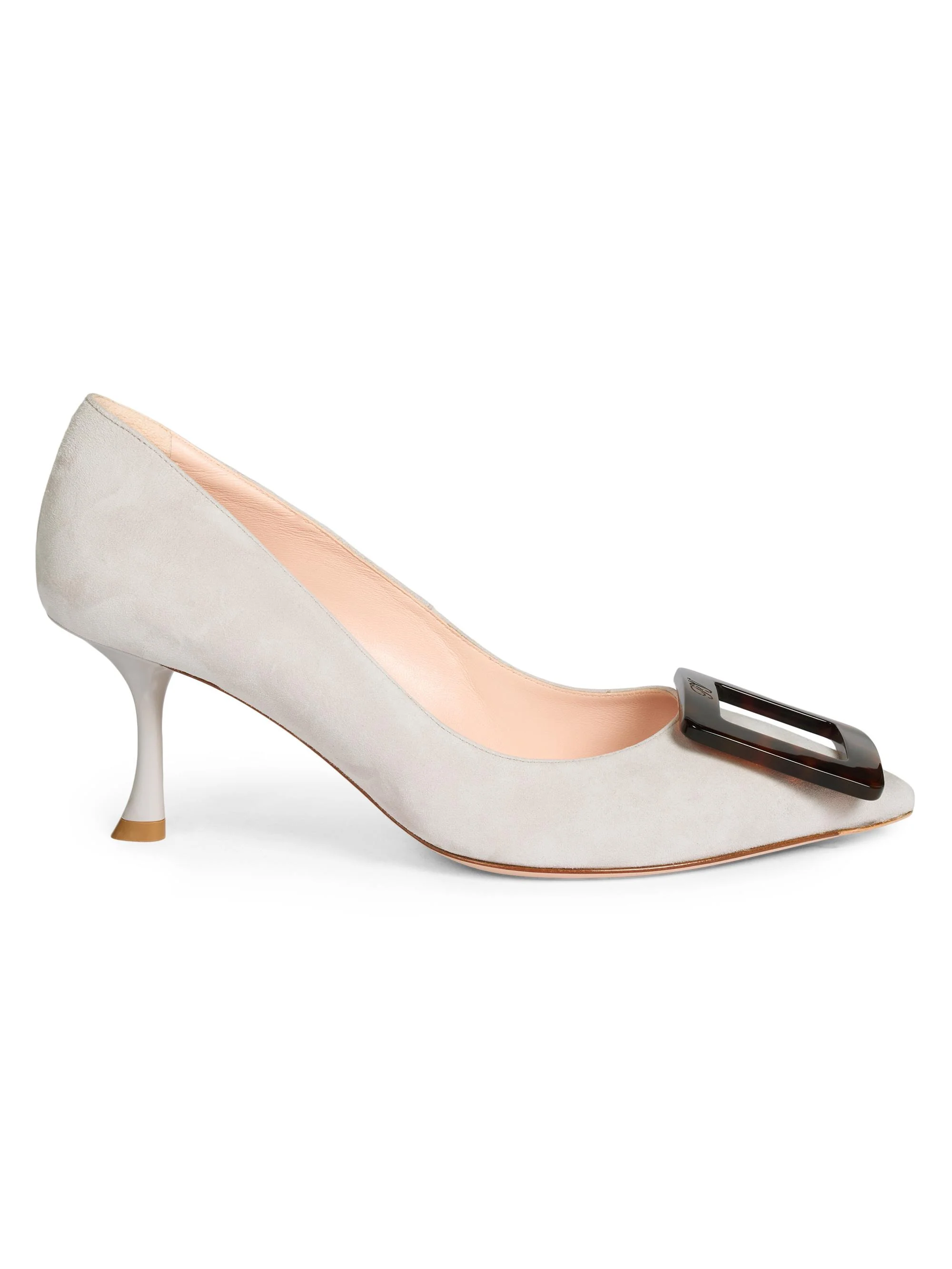 Women's Viv In The City 65MM Suede Pumps - Grey - 1