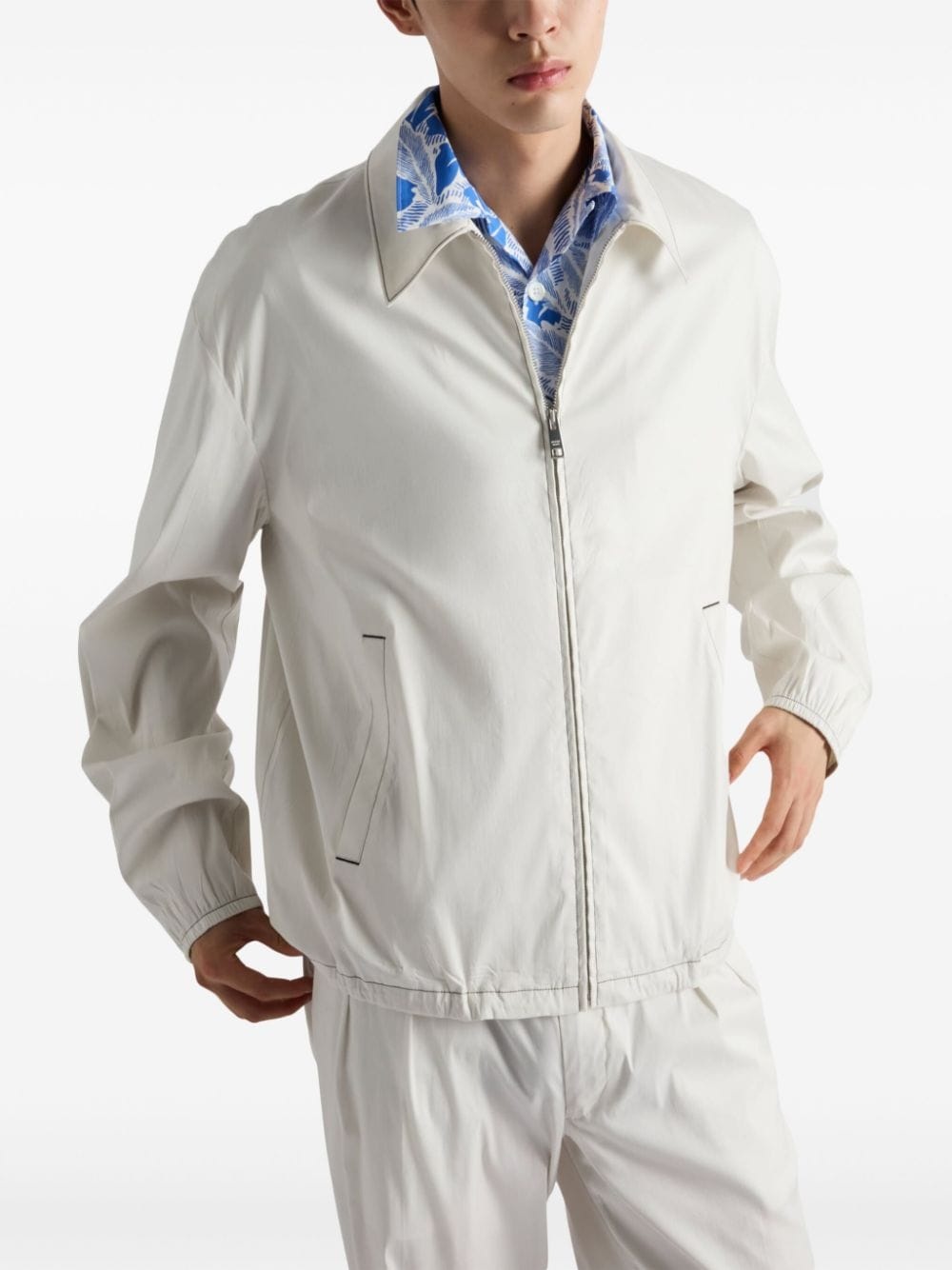 cotton bomber jacket - 4