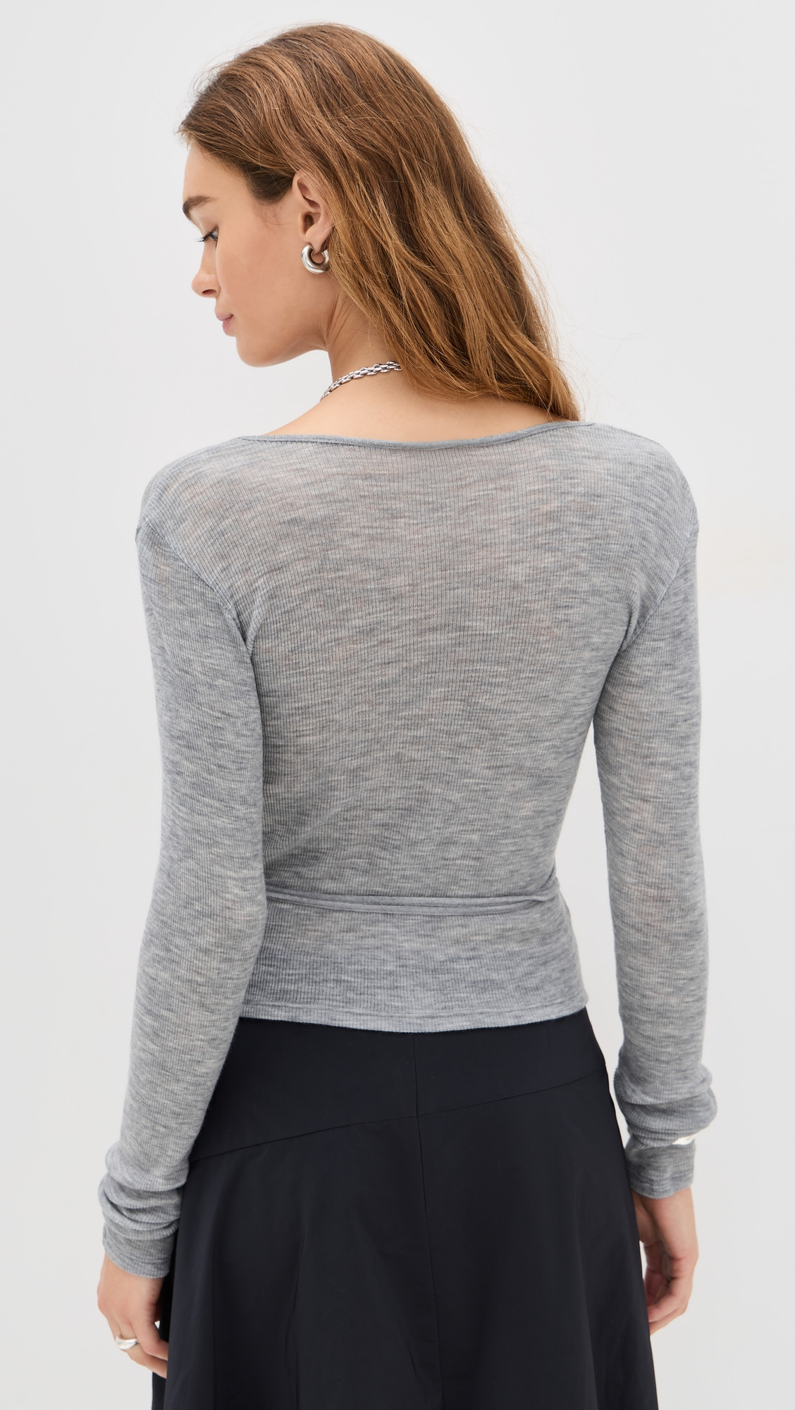 Baby Wool Wrap Top - 2