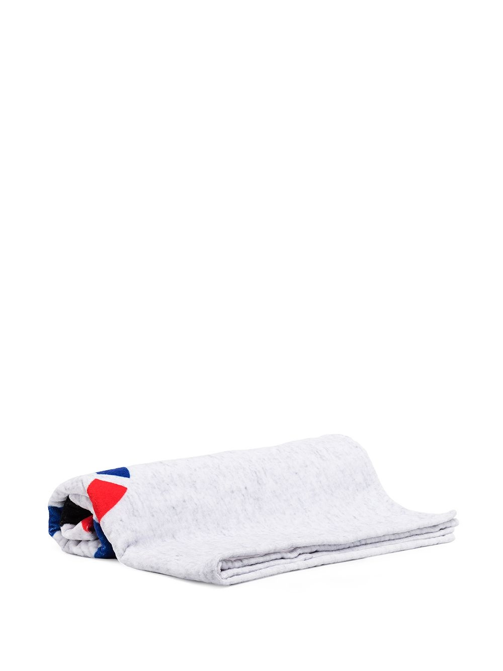 logo-jacquard beach towel - 2