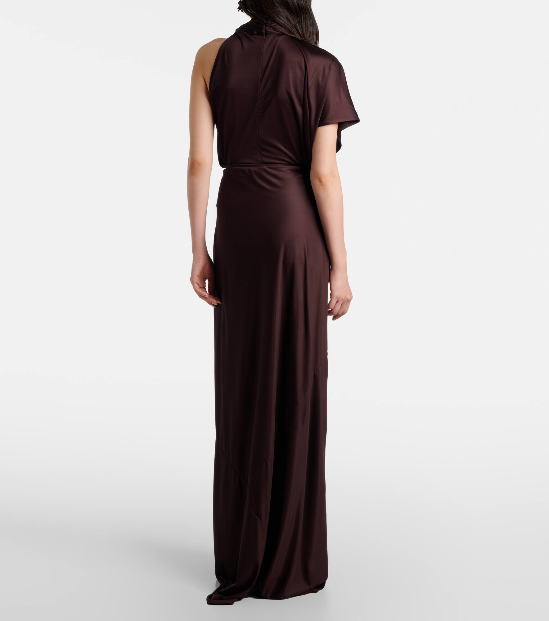 Draped maxi skirt - 3