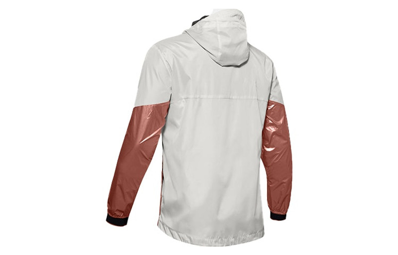 Under Armour Under Armour Recover Legacy Windbreaker Jacket 'White Rose Gold' 1353370-112 outlook