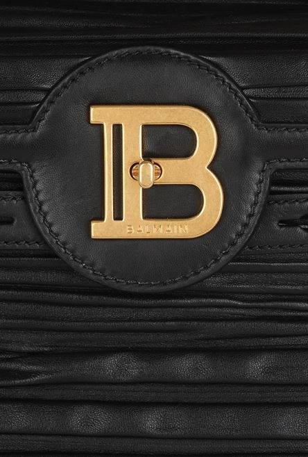 Black quilted leather B-Buzz 23 bag - 8