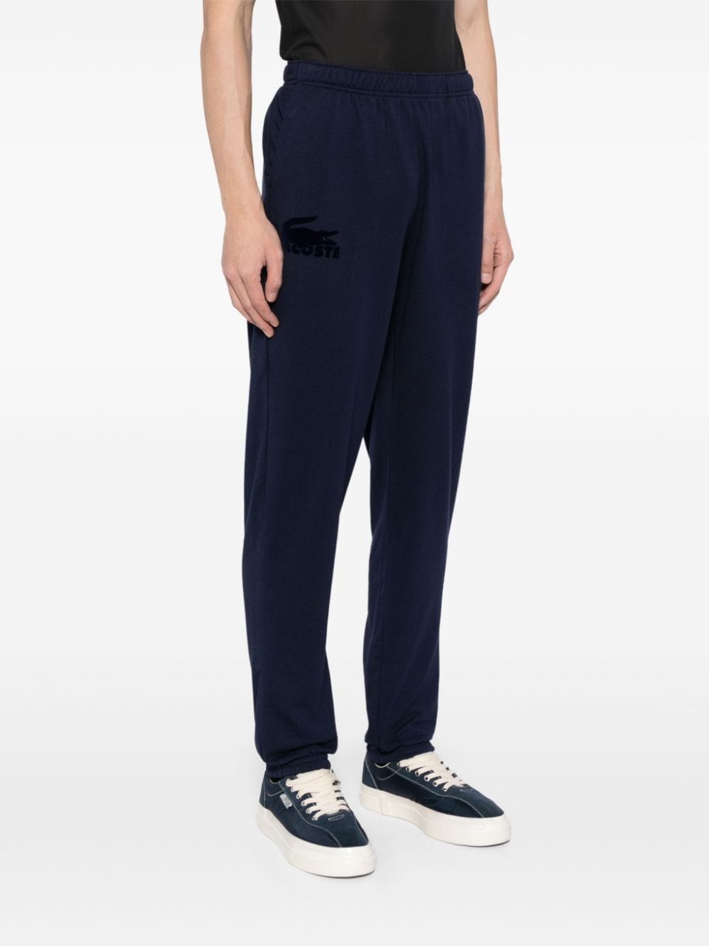 logo-appliqué track pants - 3