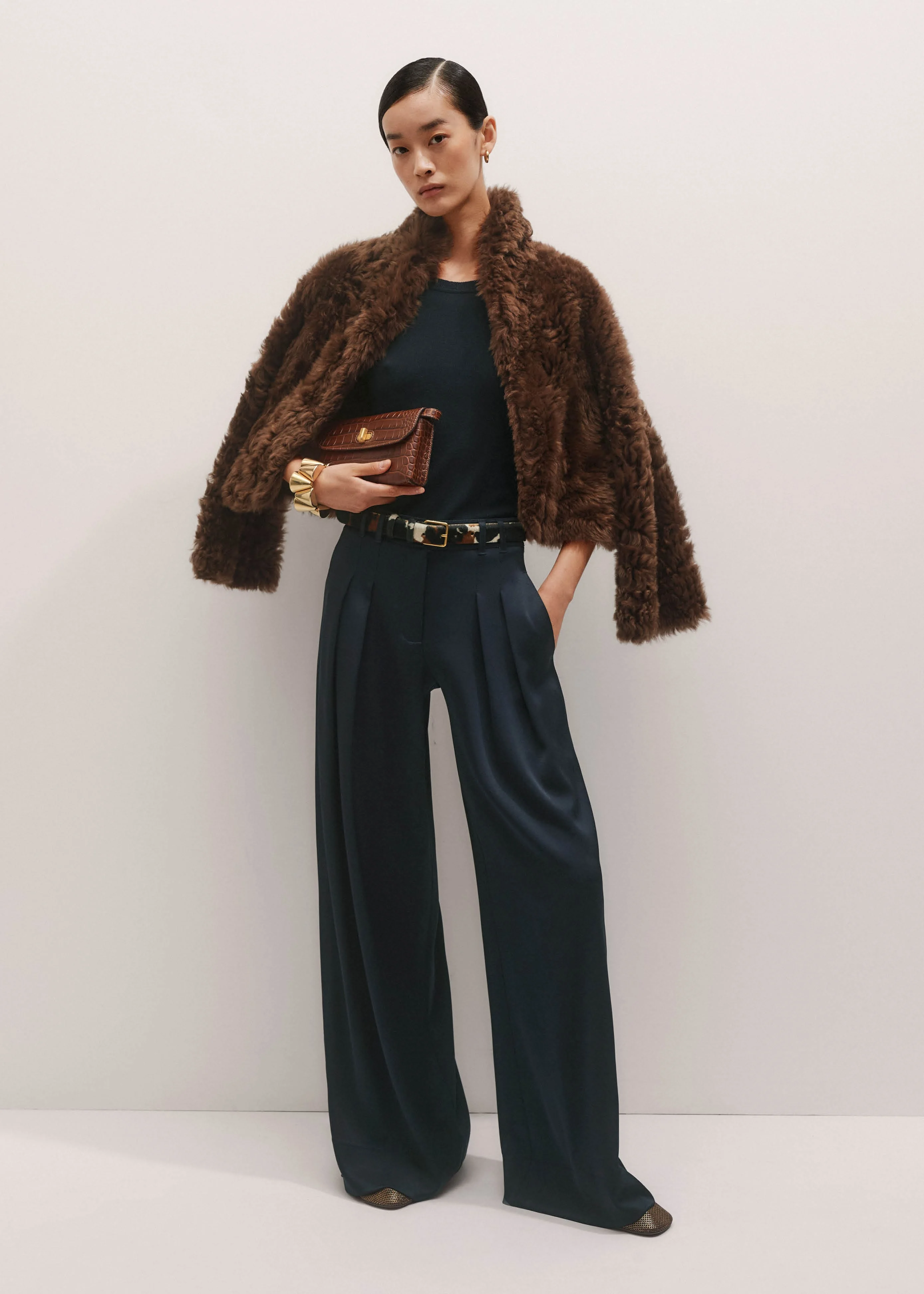 Double Pleat Pant - 1
