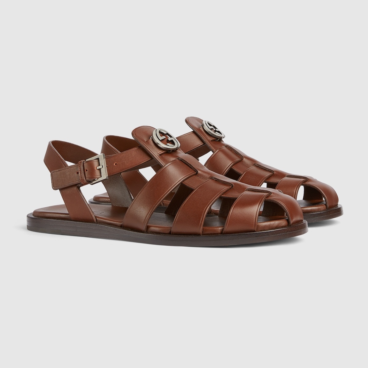 Men's sandal with buckle - 2