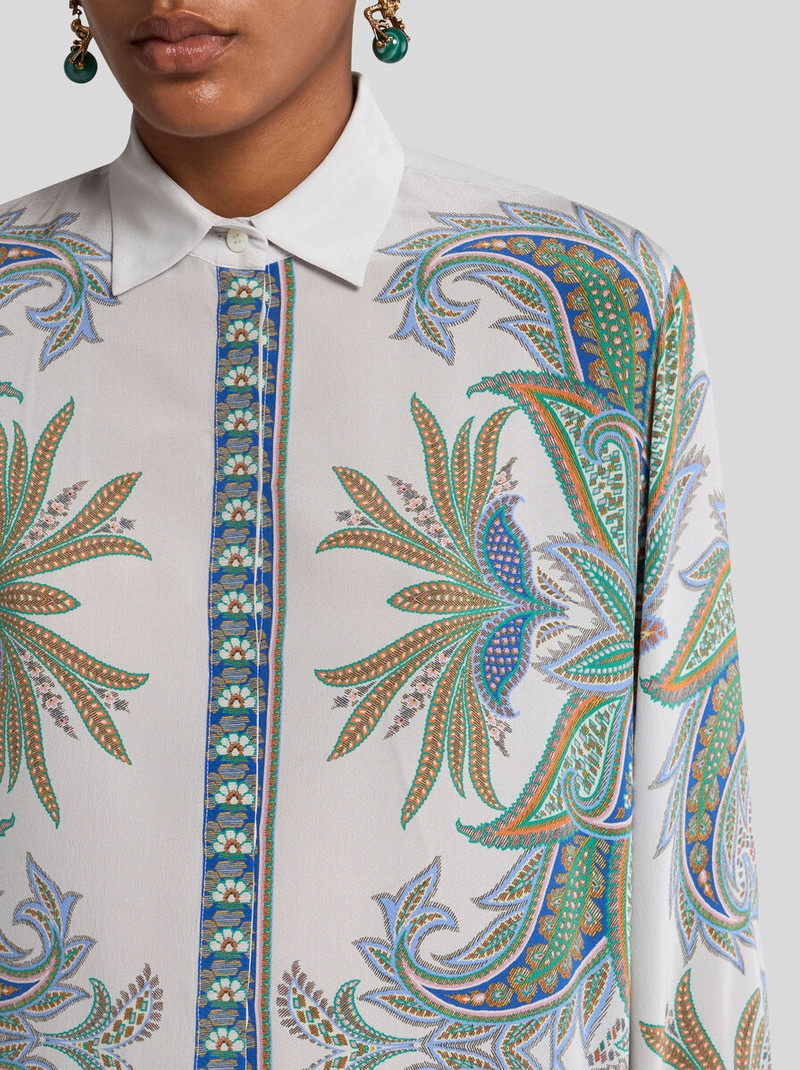 Etro LONG SILK SHIRT outlook