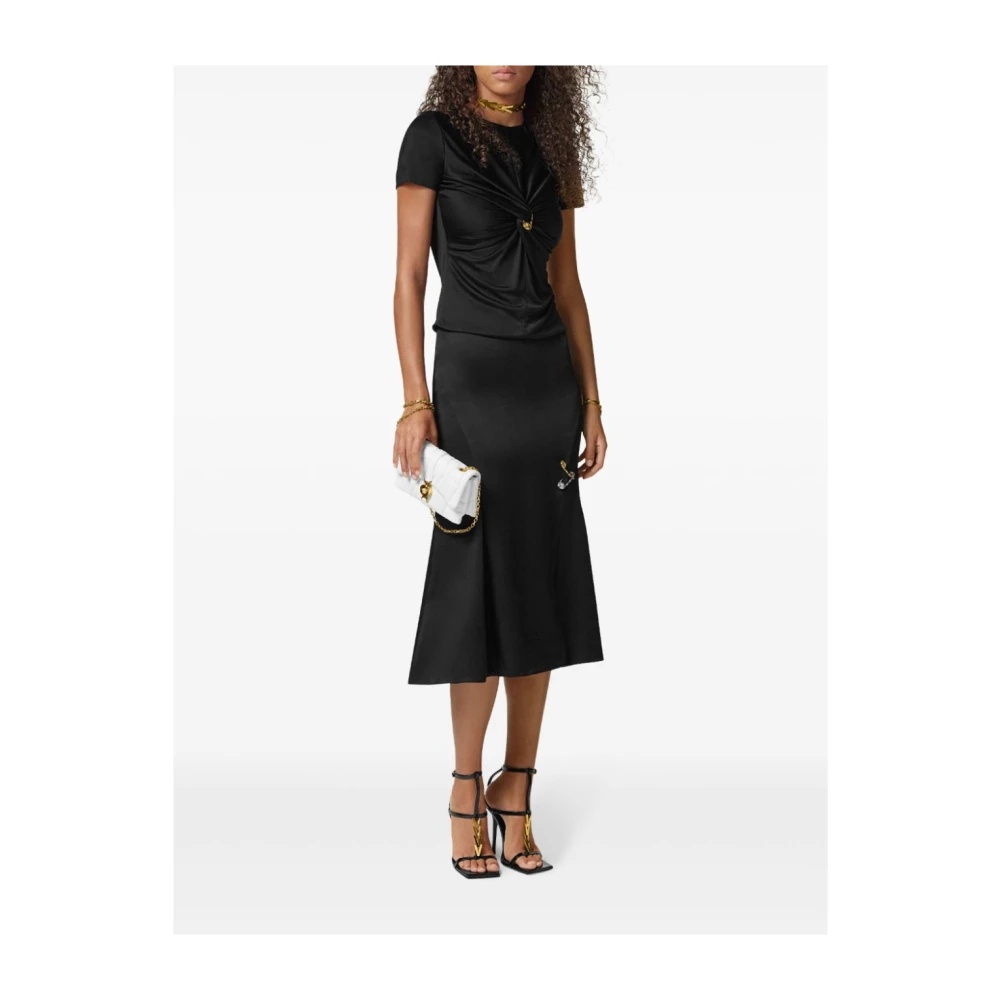 ワンピース VERSACE Women Mid Skirts 1018934 1A10194 1B000 Black VERSACE BLACK SKIRT WOMEN'S FASHION | miinto | REVERSIBLE