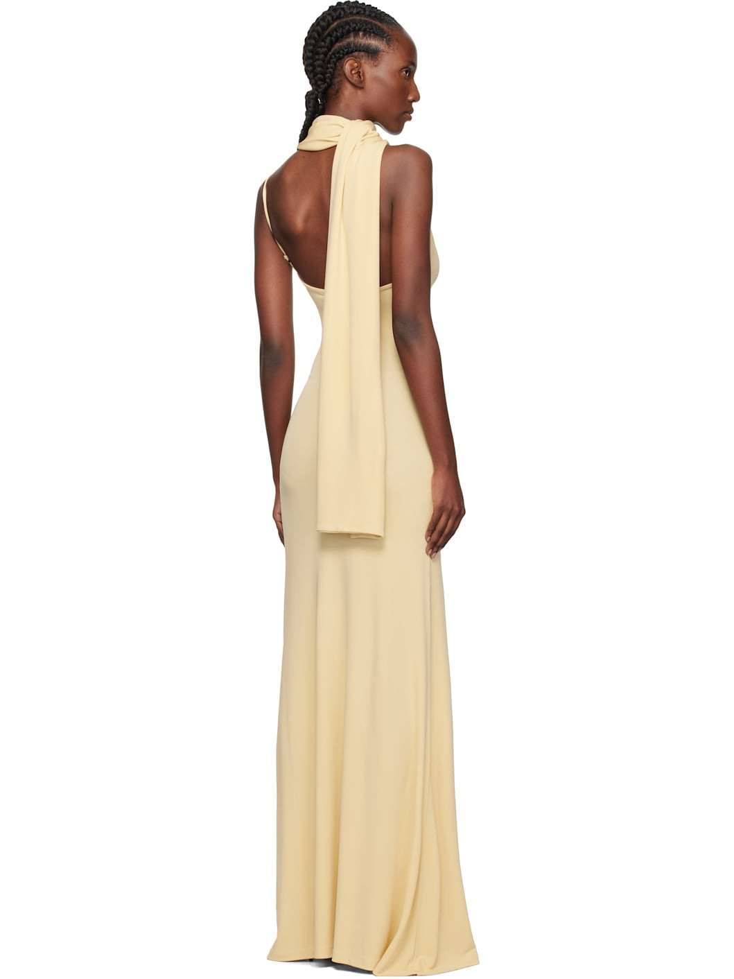 Yellow Wisp Maxi Dress - 3