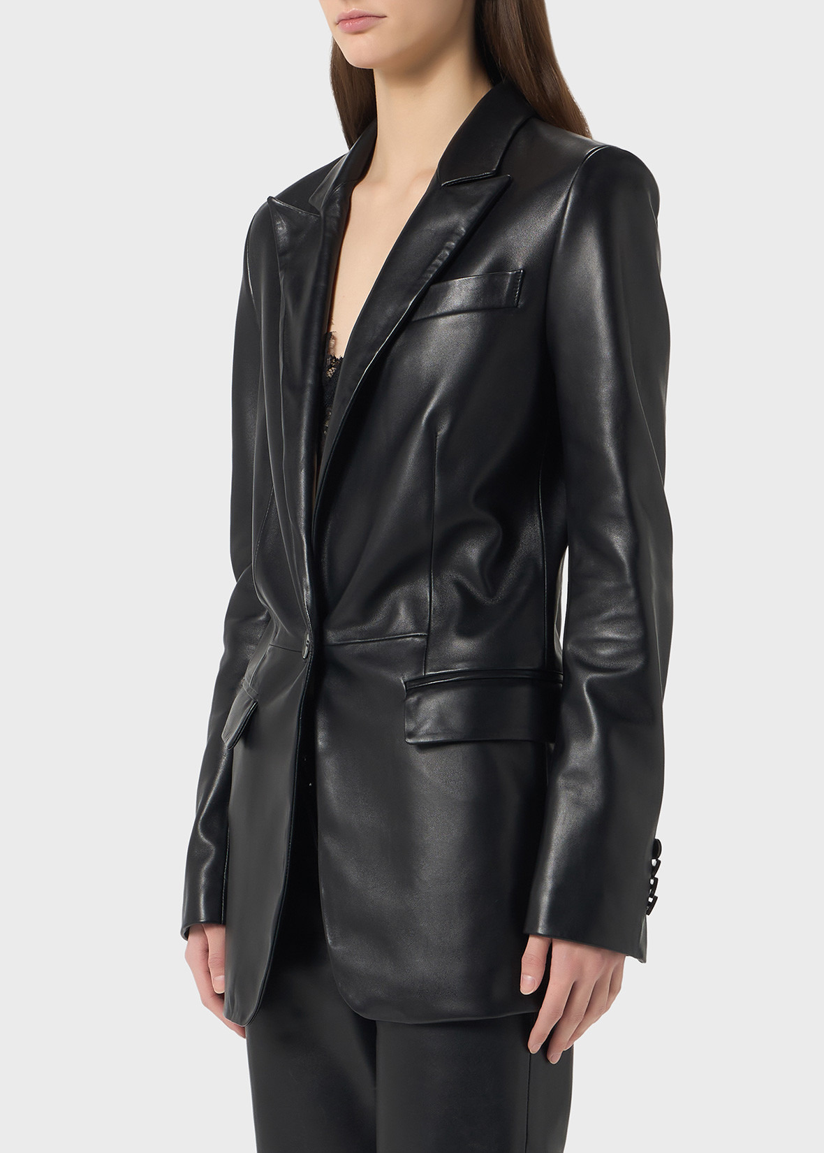 PLONGÉ LEATHER JACKET - 5