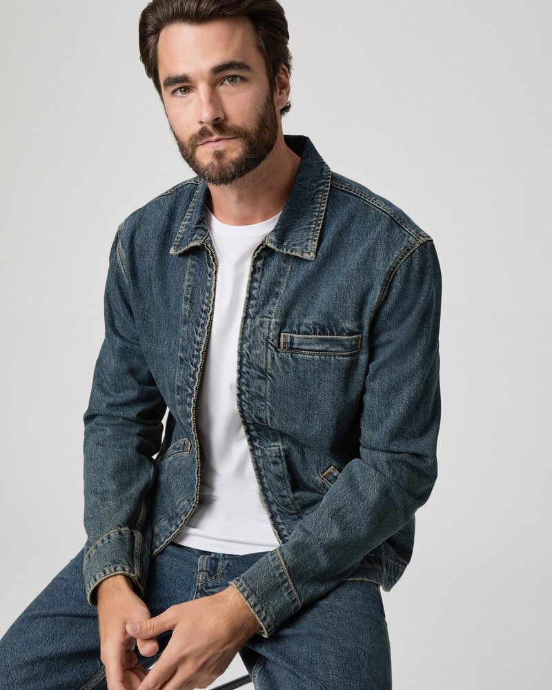 Mauricio Denim Zip Up Jacket 1