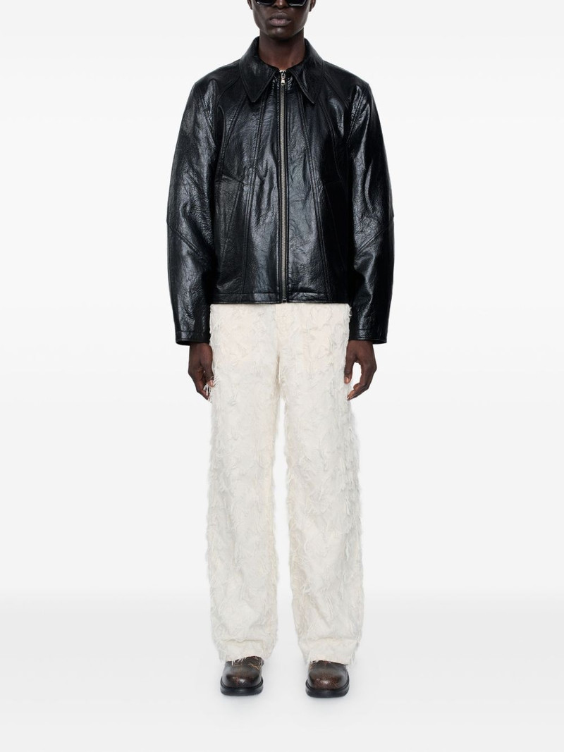 Séfr Duke faux-leather jacket outlook