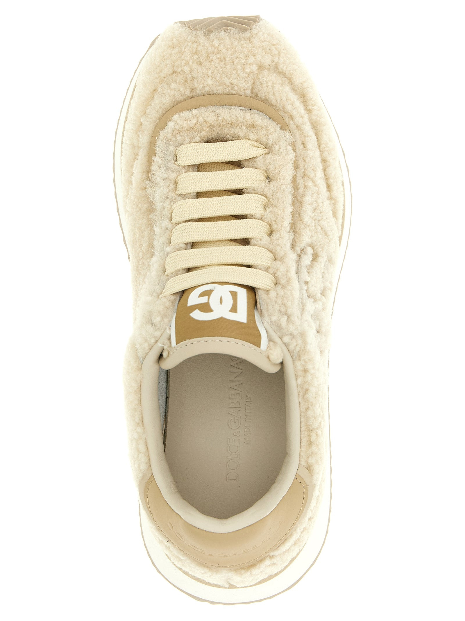 Dg Cushion Sneakers Beige - 4