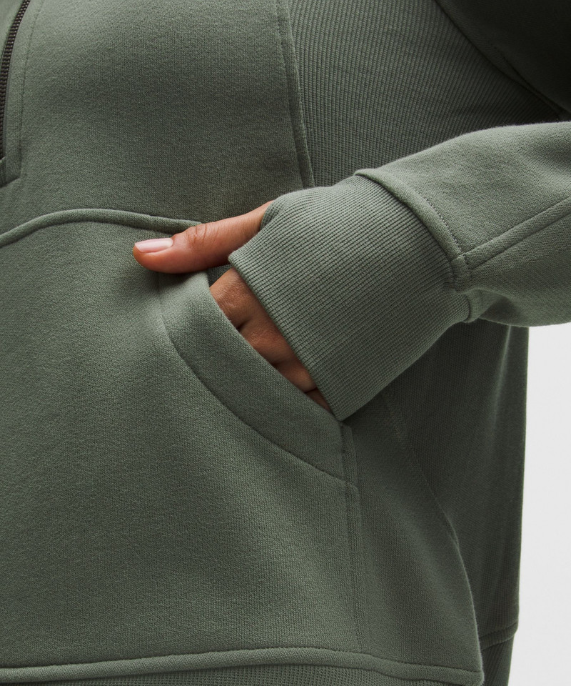 Scuba Oversized Half-Zip Hoodie *Long 5