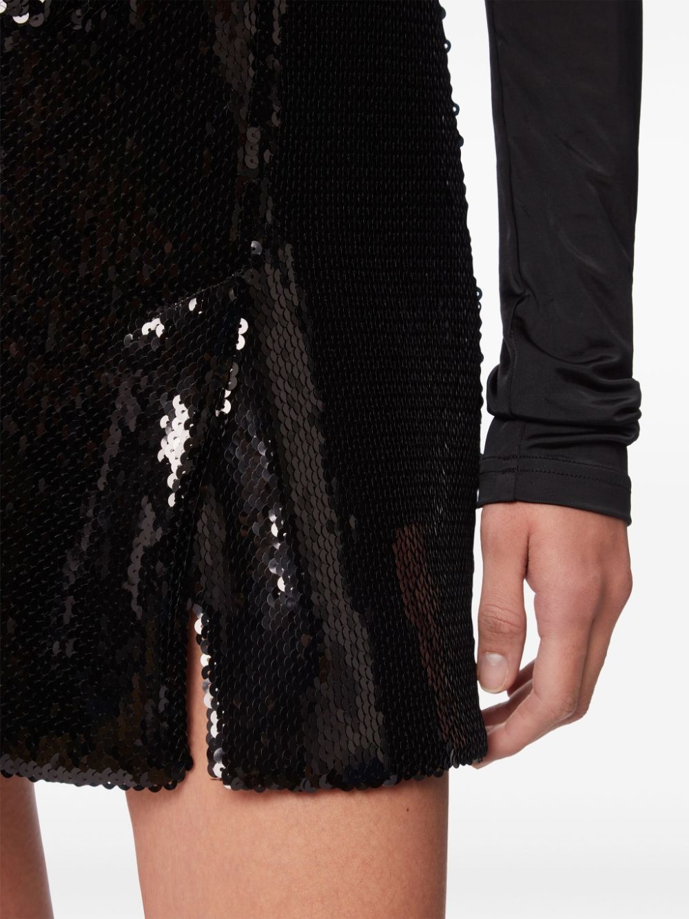 Sequin Mini Skirt - 5