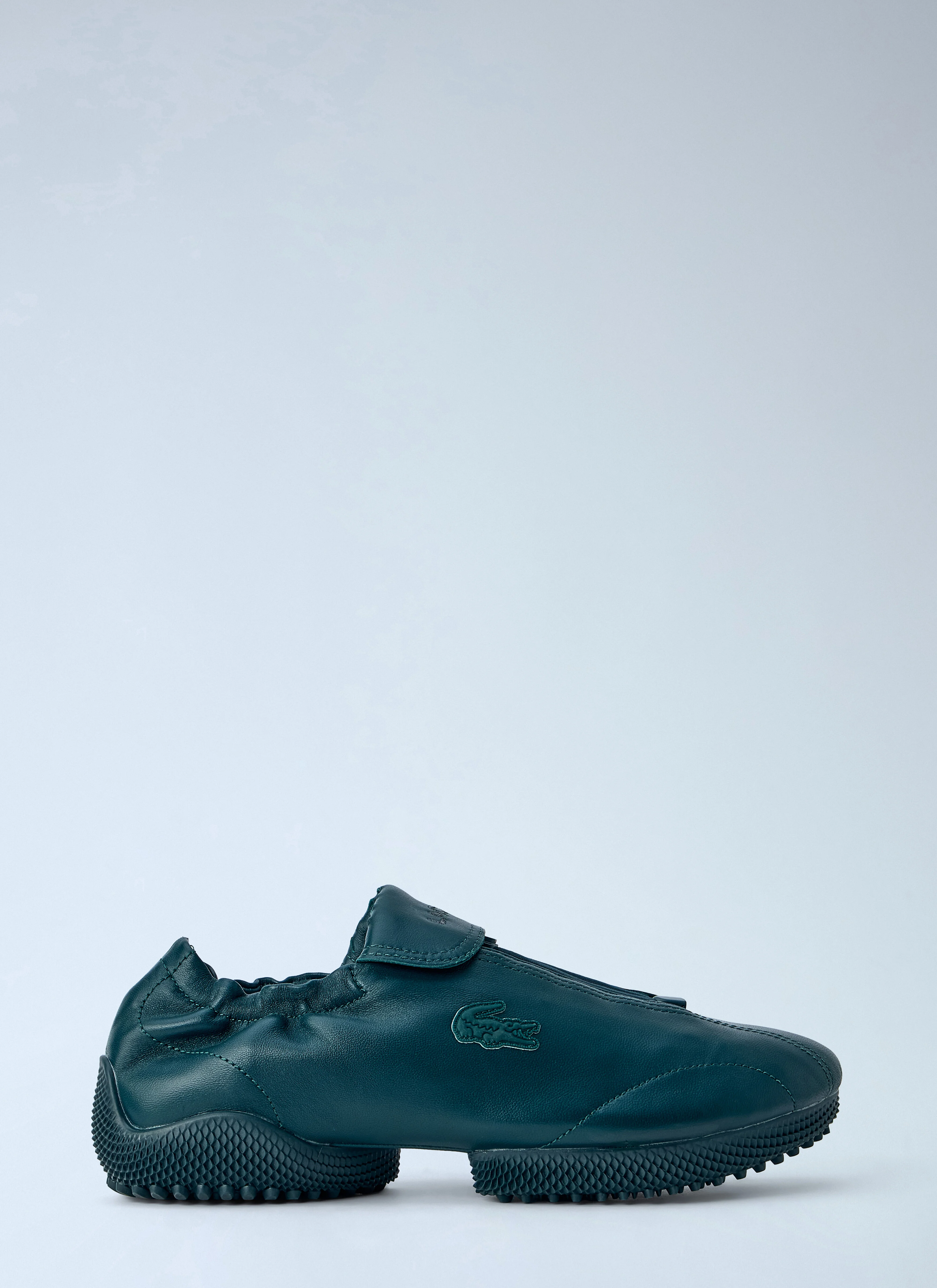 Runway Low Set Leather Sneakers - 1